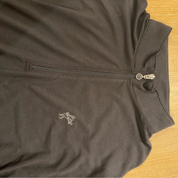 Black Ashworth Quarter zip large - Picture 2 of 3